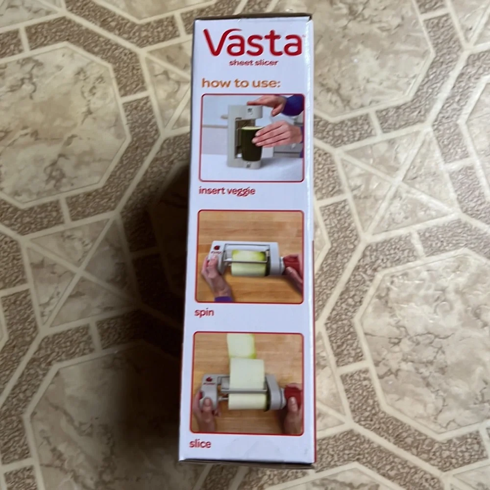 New in box VASTA sheet slicer